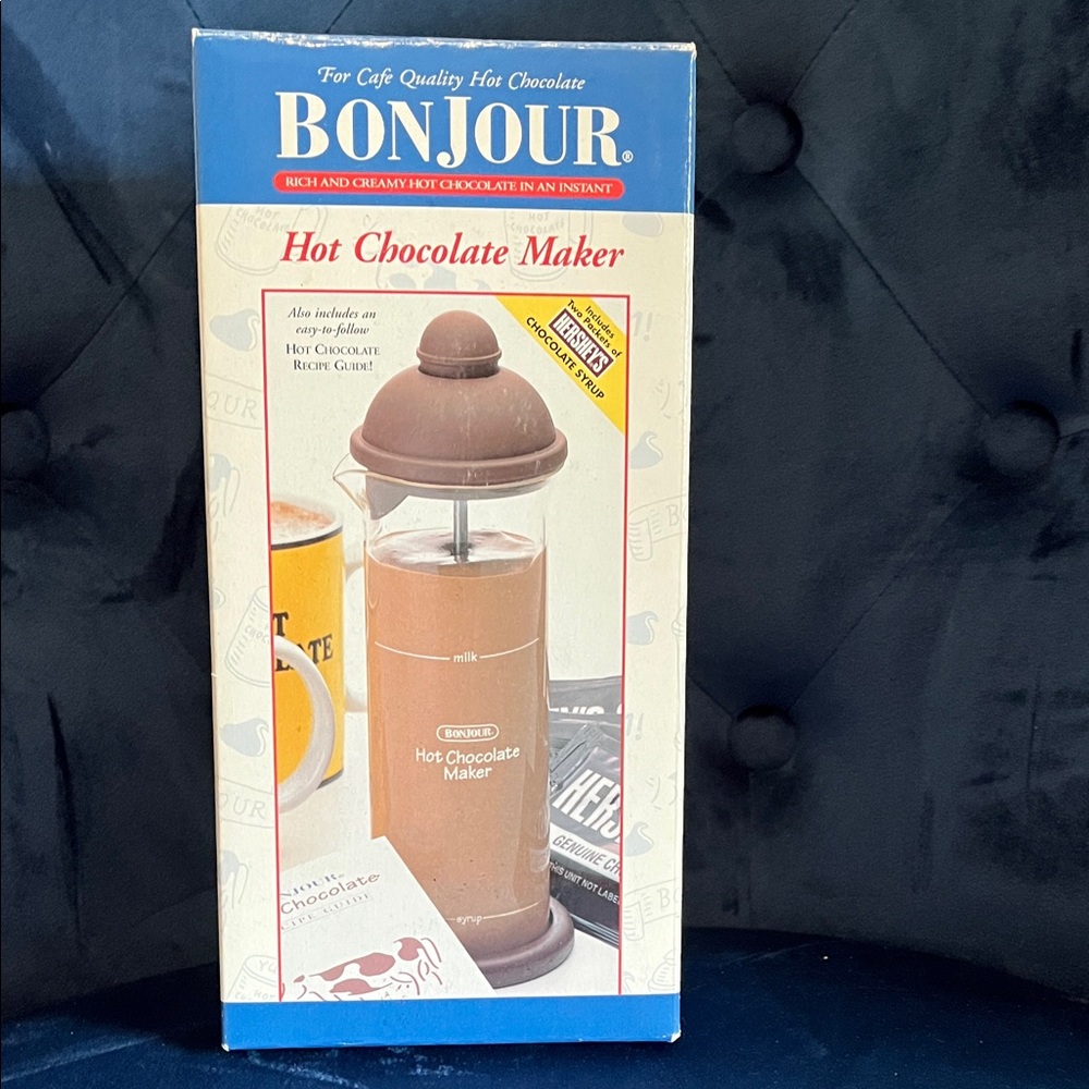 Bonjour Hot Chocolate Maker French press